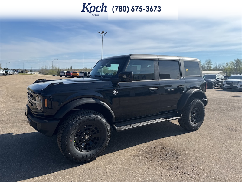 NEW 2026 Ford Bronco Outer Banks - Shadow Black Exterior / BLACK ONYX LEATHER TRIM/VINYL Interior - $85,165 - Stock #A26180 - VIN 1FMEE8BP7TLA88849 - Photo 5