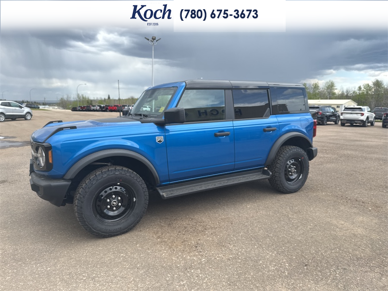 NEW 2026 Ford Bronco Big Bend - Velocity Blue Metallic Exterior / CARMELO PLATINUM LEATHER BUCKET Interior - $65,665 - Stock #A26120 - VIN 1FMDE7BH5TLA61924 - Photo 5