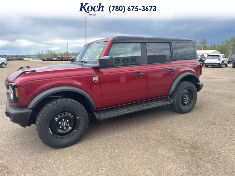 NEW 2026 Ford Bronco Big Bend - Ruby Red Tri-coat Metallic Exterior / VINYL SANDSTONE/BLACK SEATS Interior - $59,523 - Stock #A26053 - VIN 1FMDE7BH4TLA48887 - Photo 5