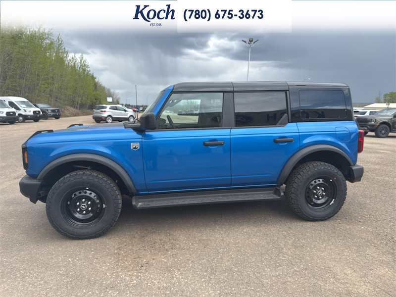 NEW 2026 Ford Bronco Big Bend - Velocity Blue Metallic Exterior / CARMELO PLATINUM LEATHER BUCKET Interior - $65,665 - Stock #A26120 - VIN 1FMDE7BH5TLA61924 - Photo 6