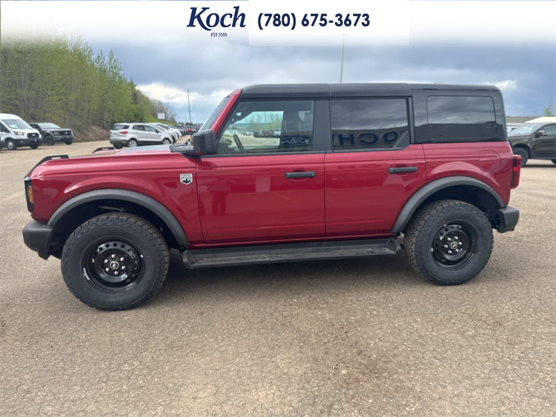 NEW 2026 Ford Bronco Big Bend - Ruby Red Tri-coat Metallic Exterior / VINYL SANDSTONE/BLACK SEATS Interior - $59,523 - Stock #A26053 - VIN 1FMDE7BH4TLA48887 - Photo 6