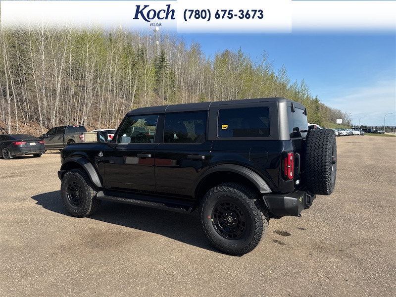 NEW 2026 Ford Bronco Outer Banks - Shadow Black Exterior / BLACK ONYX LEATHER TRIM/VINYL Interior - $85,165 - Stock #A26180 - VIN 1FMEE8BP7TLA88849 - Photo 8