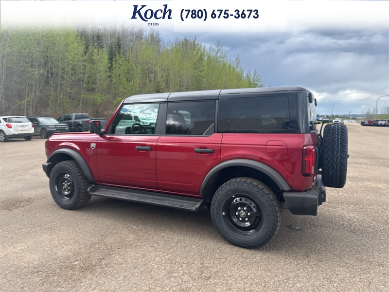 NEW 2026 Ford Bronco Big Bend - Ruby Red Tri-coat Metallic Exterior / VINYL SANDSTONE/BLACK SEATS Interior - $59,523 - Stock #A26053 - VIN 1FMDE7BH4TLA48887 - Photo 8
