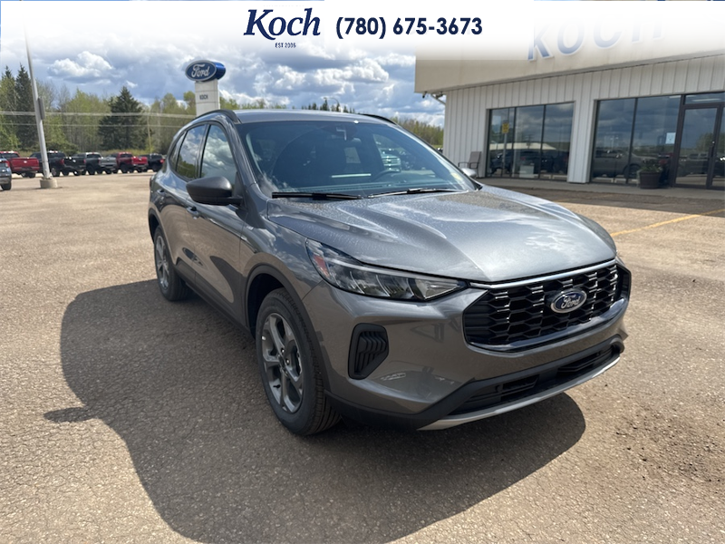 NEW 2026 Ford Escape ST-Line - Carbonized Grey Metallic Exterior / EBONY VINYL/ RED STITCHING Interior - $39,344 - Stock #A26026 - VIN 1FMCU9MNXTUA38713 - Photo 15