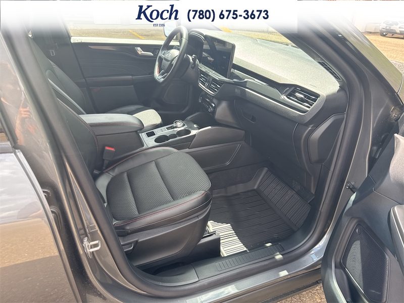 NEW 2026 Ford Escape ST-Line - Carbonized Grey Metallic Exterior / EBONY VINYL/ RED STITCHING Interior - $39,344 - Stock #A26026 - VIN 1FMCU9MNXTUA38713 - Photo 21