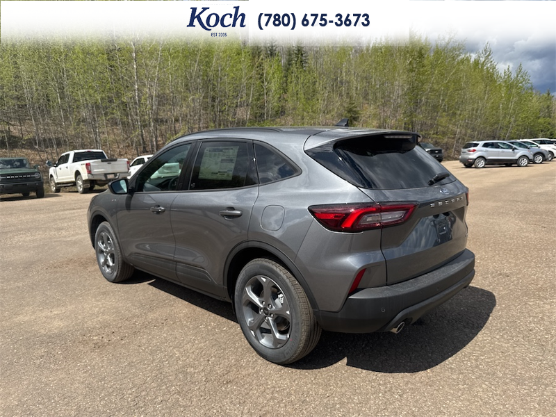 NEW 2026 Ford Escape ST-Line - Carbonized Grey Metallic Exterior / EBONY VINYL/ RED STITCHING Interior - $39,344 - Stock #A26026 - VIN 1FMCU9MNXTUA38713 - Photo 3