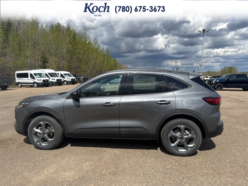 NEW 2026 Ford Escape ST-Line - Carbonized Grey Metallic Exterior / EBONY VINYL/ RED STITCHING Interior - $39,344 - Stock #A26026 - VIN 1FMCU9MNXTUA38713 - Photo 7