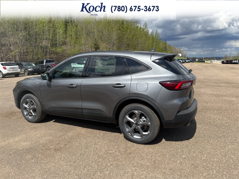 NEW 2026 Ford Escape ST-Line - Carbonized Grey Metallic Exterior / EBONY VINYL/ RED STITCHING Interior - $39,344 - Stock #A26026 - VIN 1FMCU9MNXTUA38713 - Photo 8