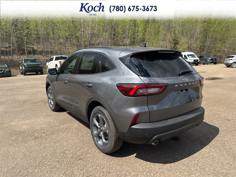 NEW 2026 Ford Escape ST-Line - Carbonized Grey Metallic Exterior / EBONY VINYL/ RED STITCHING Interior - $39,344 - Stock #A26026 - VIN 1FMCU9MNXTUA38713 - Photo 9
