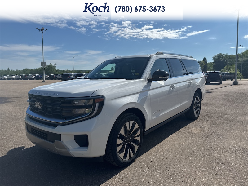 NEW 2026 Ford Expedition Platinum Max - Star White Tri-coat Metallic Exterior / BRONZE SMOKE MET CC Interior - $108,185 - Stock #A26201 - VIN 1FMJK1M86TEA44009 - Photo 4