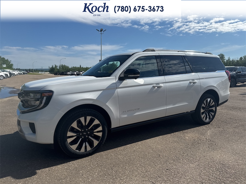 NEW 2026 Ford Expedition Platinum Max - Star White Tri-coat Metallic Exterior / BRONZE SMOKE MET CC Interior - $108,185 - Stock #A26201 - VIN 1FMJK1M86TEA44009 - Photo 5