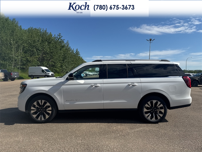 NEW 2026 Ford Expedition Platinum Max - Star White Tri-coat Metallic Exterior / BRONZE SMOKE MET CC Interior - $108,185 - Stock #A26201 - VIN 1FMJK1M86TEA44009 - Photo 7
