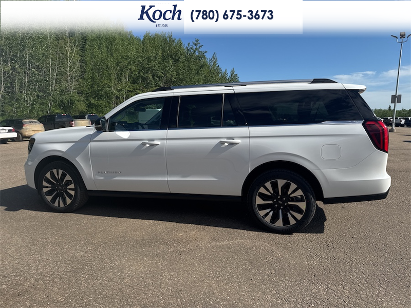 NEW 2026 Ford Expedition Platinum Max - Star White Tri-coat Metallic Exterior / BRONZE SMOKE MET CC Interior - $108,185 - Stock #A26201 - VIN 1FMJK1M86TEA44009 - Photo 8