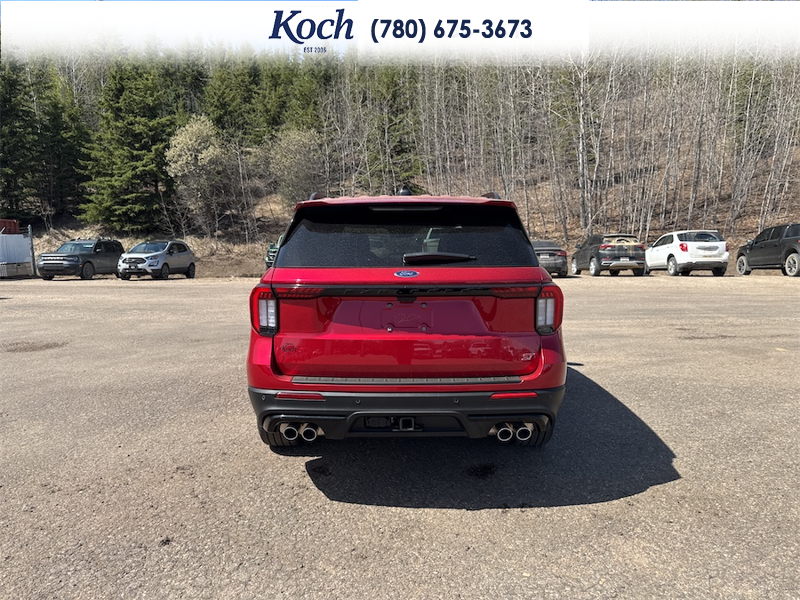 NEW 2026 Ford Explorer ST - Black Sport Cloth Exterior / KAPOOR RED Interior - $75,280 - Stock #A26165 - VIN 1FMWK8GC7TGB34546 - Photo 10
