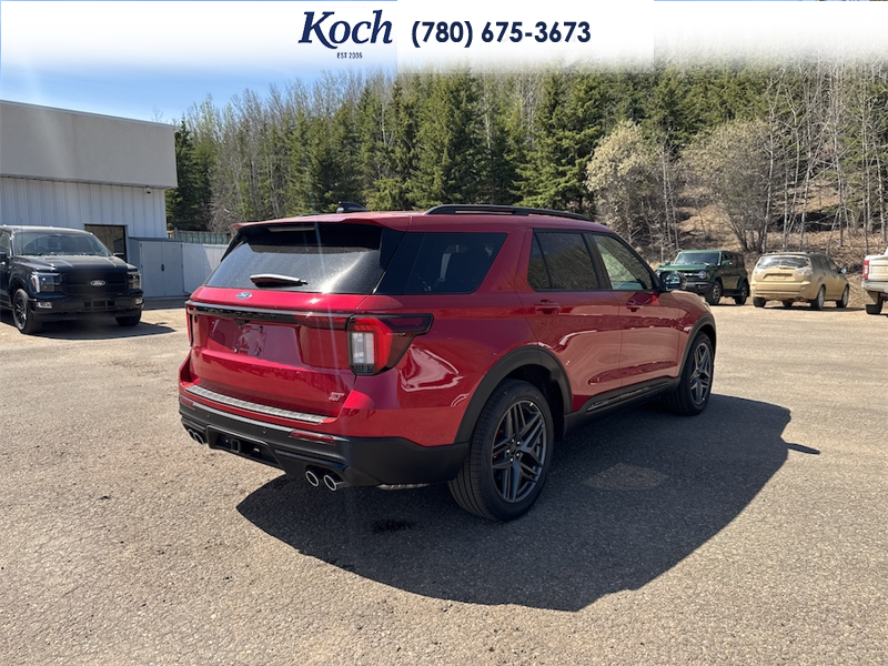NEW 2026 Ford Explorer ST - Black Sport Cloth Exterior / KAPOOR RED Interior - $75,280 - Stock #A26165 - VIN 1FMWK8GC7TGB34546 - Photo 11