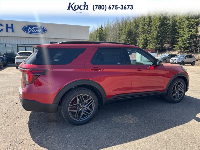NEW 2026 Ford Explorer ST - Black Sport Cloth Exterior / KAPOOR RED Interior - $75,280 - Stock #A26165 - VIN 1FMWK8GC7TGB34546 - Photo 12