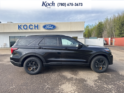 NEW 2026 Ford Explorer Tremor - Agate Black Exterior / ONYX MIKO Interior - $76,375 - Stock #A26196 - VIN 1FMWK8JC4TGB36182