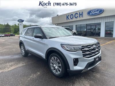 NEW 2026 Ford Explorer Active - Crystal White Tricoat Exterior / DARK SPACE GREY ACTIVEX Interior - $60,130 - Stock #A26191 - VIN 1FMUK8DH1TGB87329