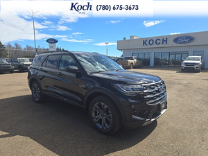 NEW 2026 Ford Explorer Active - Agate Black Exterior - $53,877 - Stock #A26138 - VIN 1FMUK8DHXTGB34757