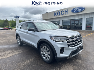 NEW 2026 Ford Explorer Active - Crystal White Tricoat Exterior / DARK SPACE GREY ACTIVEX Interior - $54,237 - Stock #A26191 - VIN 1FMUK8DH1TGB87329