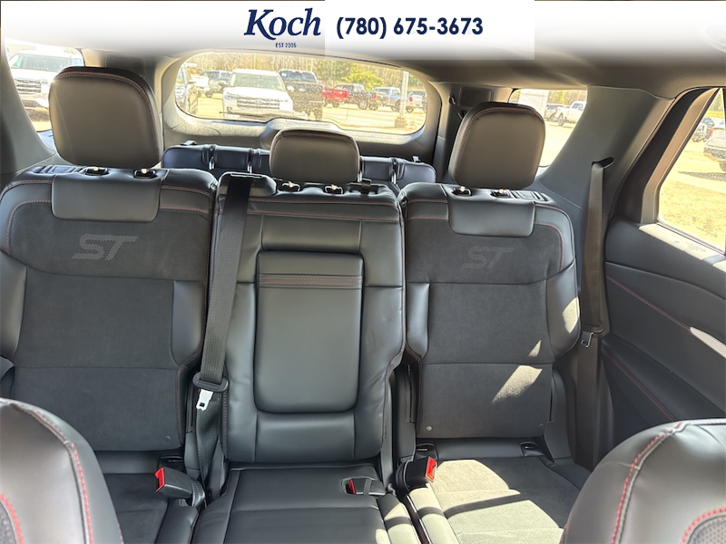 NEW 2026 Ford Explorer ST - Black Sport Cloth Exterior / KAPOOR RED Interior - $75,280 - Stock #A26165 - VIN 1FMWK8GC7TGB34546 - Photo 20