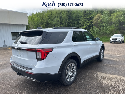 NEW 2026 Ford Explorer Active - Crystal White Tricoat Exterior / DARK SPACE GREY ACTIVEX Interior - $59,130 - Stock #A26191 - VIN 1FMUK8DH1TGB87329
