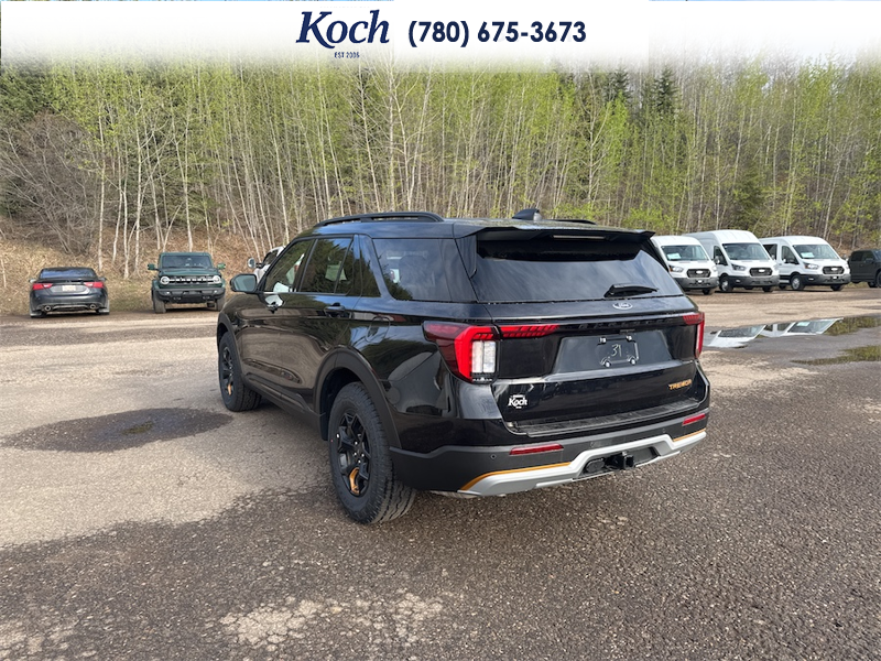 NEW 2026 Ford Explorer Tremor - Agate Black Exterior / ONYX MIKO Interior - $76,375 - Stock #A26196 - VIN 1FMWK8JC4TGB36182 - Photo 3