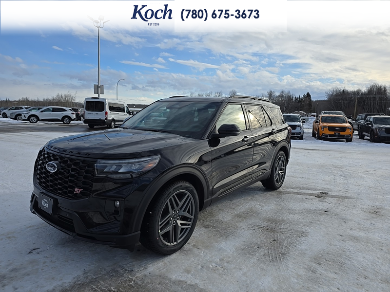 NEW 2026 Ford Explorer ST - Agate Black Exterior - $74,480 - Stock #A26041 - VIN 1FMWK8GC2TGA82291 - Photo 4