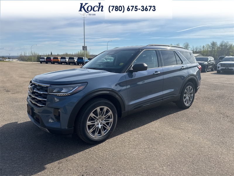 NEW 2026 Ford Explorer Active - Vapor Blue Exterior / DARK SPACE GREY ACTIVEX Interior - $60,730 - Stock #A26198 - VIN 1FMUK8DH3TGB58110 - Photo 5