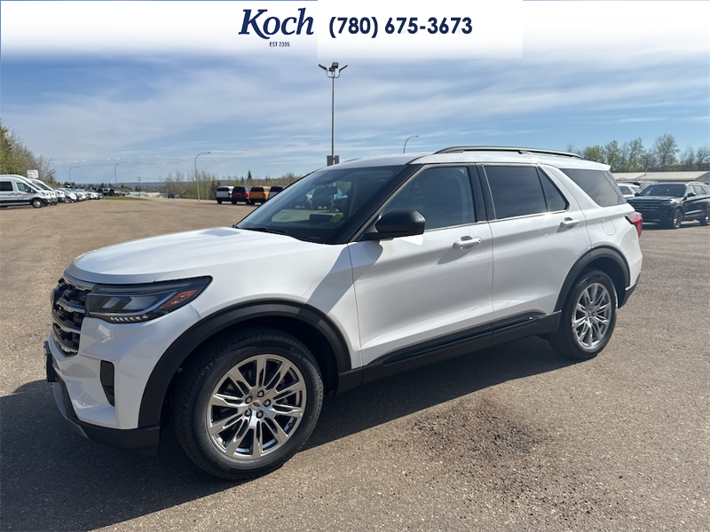NEW 2026 Ford Explorer Active - Star White Tri-coat Metallic Exterior / DARK SPACE GREY ACTIVEX Interior - $59,930 - Stock #A26181 - VIN 1FMUK8DH4TGB58794 - Photo 5
