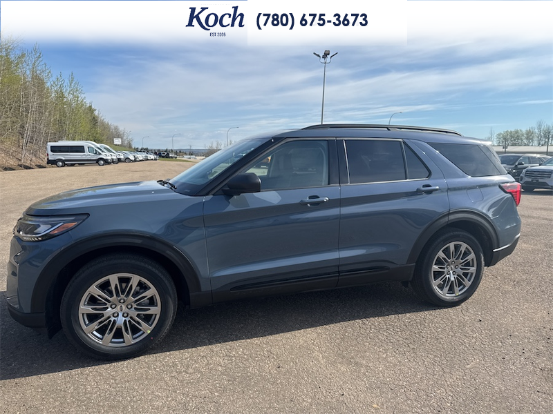 NEW 2026 Ford Explorer Active - Vapor Blue Exterior / DARK SPACE GREY ACTIVEX Interior - $60,730 - Stock #A26198 - VIN 1FMUK8DH3TGB58110 - Photo 6