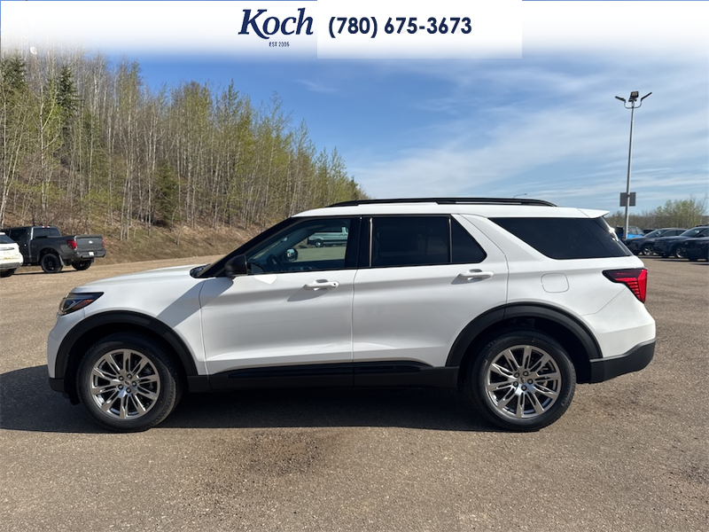 NEW 2026 Ford Explorer Active - Star White Tri-coat Metallic Exterior / DARK SPACE GREY ACTIVEX Interior - $60,930 - Stock #A26181 - VIN 1FMUK8DH4TGB58794 - Photo 7