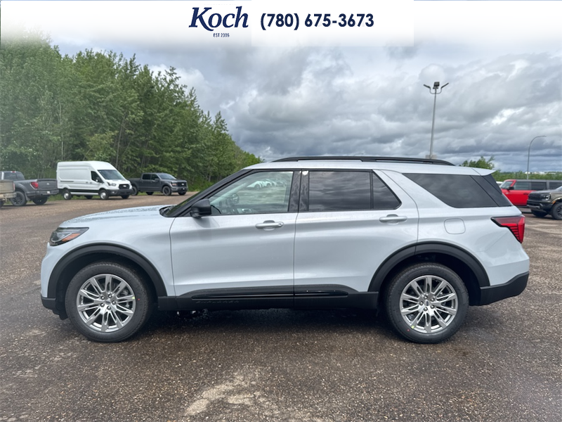 NEW 2026 Ford Explorer Active - Crystal White Tricoat Exterior / DARK SPACE GREY ACTIVEX Interior - $54,237 - Stock #A26191 - VIN 1FMUK8DH1TGB87329 - Photo 7