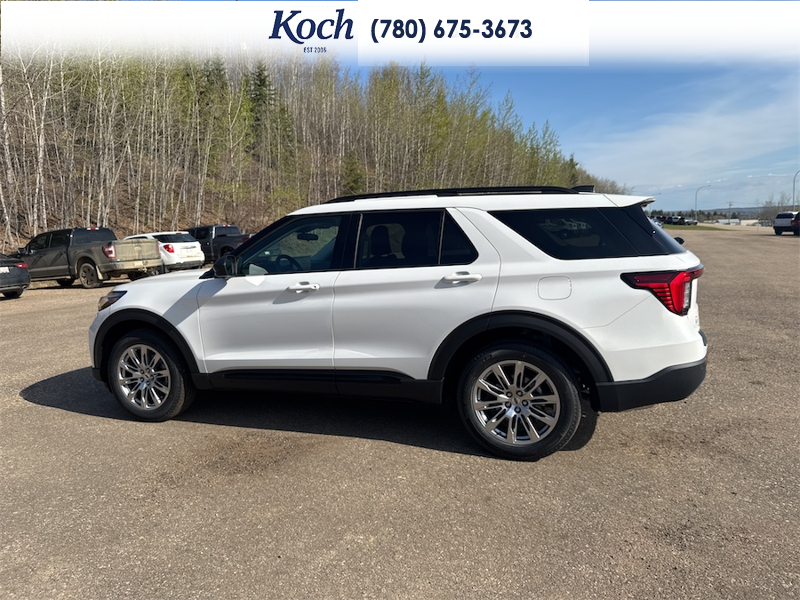 NEW 2026 Ford Explorer Active - Star White Tri-coat Metallic Exterior / DARK SPACE GREY ACTIVEX Interior - $60,930 - Stock #A26181 - VIN 1FMUK8DH4TGB58794 - Photo 8