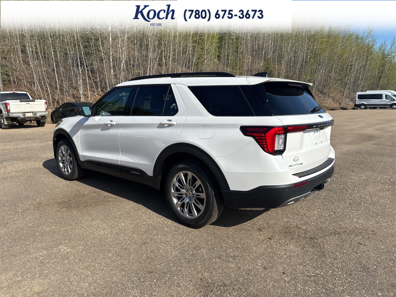 NEW 2026 Ford Explorer Active - Star White Tri-coat Metallic Exterior / DARK SPACE GREY ACTIVEX Interior - $60,930 - Stock #A26181 - VIN 1FMUK8DH4TGB58794 - Photo 9