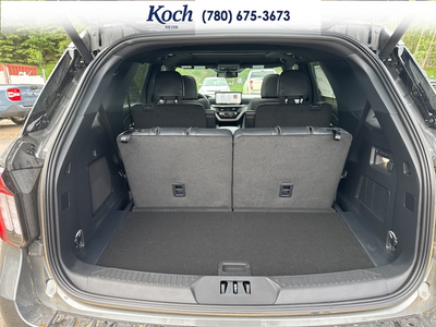 NEW 2026 Ford Explorer Tremor - Carbonized Grey Metallic Exterior / KAPOOR RED Interior - $75,030 - Stock #A26169 - VIN 1FMWK8JC4TGB63785