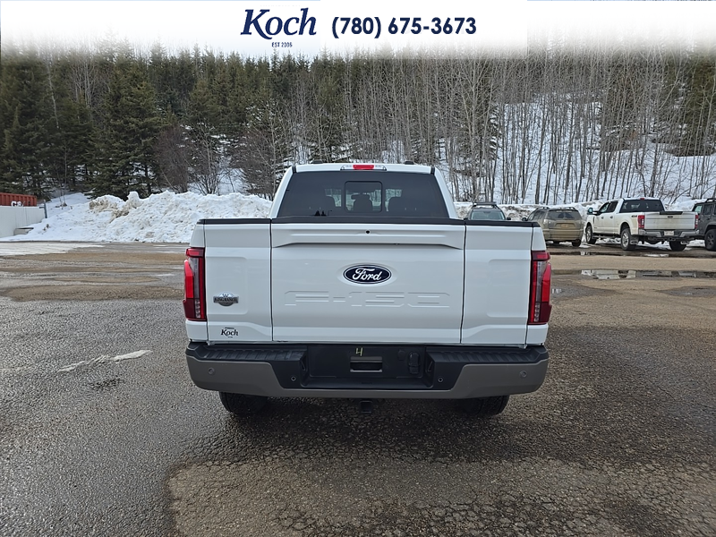 NEW 2026 Ford F-150 King Ranch - Star White Tri-coat Metallic Exterior / JAVA Interior - $97,055 - Stock #A26068 - VIN 1FTFW6L86TFA30702 - Photo 10