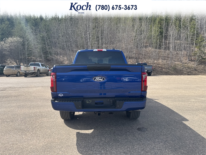 NEW 2026 Ford F-150 STX - Argon Blue Metallic Exterior / BLACK ONYX/BLUE PREM LEATHER SEATS Interior - $63,952 - Stock #A26161 - VIN 1FTEW2LP7TKD68368 - Photo 10
