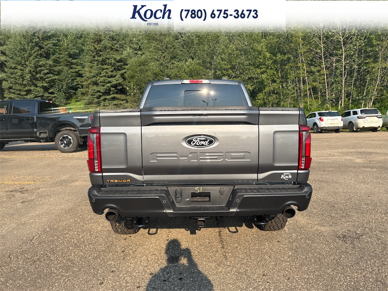 NEW 2026 Ford F-150 Tremor - Carbonized Grey Metallic Exterior / BLACK, UNIQUE TREMOR LEATHER-TRIMMED BUCKET SEATS Interior - $88,012 - Stock #A26219 - VIN 1FTFW4L8XTFB45534 - Photo 10