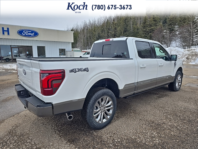 NEW 2026 Ford F-150 King Ranch - Star White Tri-coat Metallic Exterior / JAVA Interior - $97,055 - Stock #A26068 - VIN 1FTFW6L86TFA30702 - Photo 11
