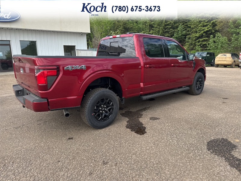 NEW 2026 Ford F-150 XLT - Ruby Red Metallic Tinted Clearcoat Exterior - $70,459 - Stock #A26100 - VIN 1FTFW3L84TKD52776 - Photo 11
