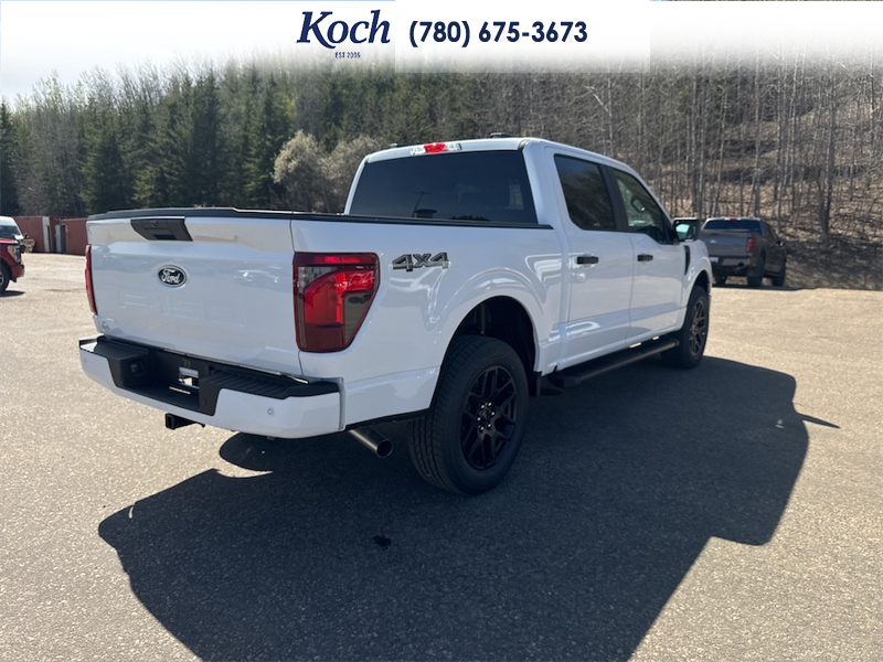 NEW 2026 Ford F-150 STX - Oxford White Exterior / BLACK ONYX/BLUE PREM LEATHER SEATS Interior - $60,901 - Stock #A26150 - VIN 1FTEW2LP5TKD67820 - Photo 11