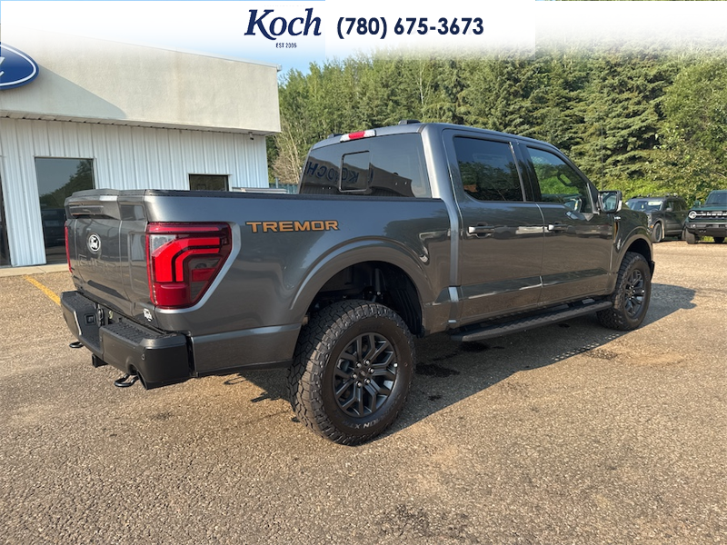 NEW 2026 Ford F-150 Tremor - Carbonized Grey Metallic Exterior / BLACK, UNIQUE TREMOR LEATHER-TRIMMED BUCKET SEATS Interior - $88,012 - Stock #A26219 - VIN 1FTFW4L8XTFB45534 - Photo 11