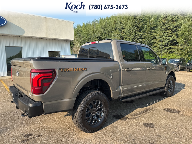 NEW 2026 Ford F-150 Tremor - Marsh Grey Exterior / BLACK, UNIQUE TREMOR LEATHER-TRIMMED BUCKET SEATS Interior - $100,935 - Stock #A26222 - VIN 1FTFW4L87TFB48388 - Photo 11