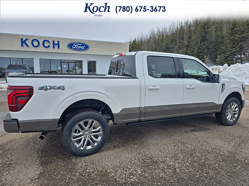 NEW 2026 Ford F-150 King Ranch - Star White Tri-coat Metallic Exterior / JAVA Interior - $97,055 - Stock #A26068 - VIN 1FTFW6L86TFA30702 - Photo 12