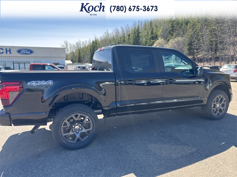 NEW 2026 Ford F-150 STX - Agate Black Exterior / BLACK ONYX/BLUE PREM LEATHER SEATS Interior - $63,955 - Stock #A26152 - VIN 1FTEW2LP1TKD67846 - Photo 12