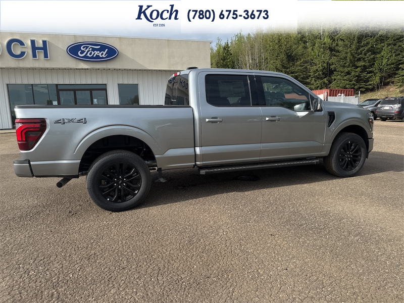 NEW 2026 Ford F-150 LARIAT - Iconic Silver Metallic Exterior / BLACK Interior - $77,297 - Stock #A26077 - VIN 1FTFW5L88TKD37502 - Photo 12