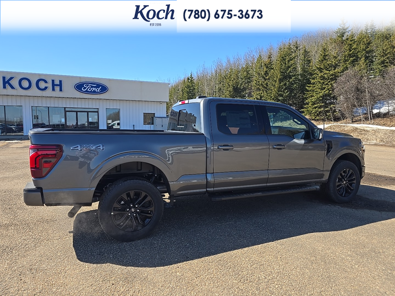 NEW 2026 Ford F-150 LARIAT - Carbonized Grey Metallic Exterior / BLACK Interior - $77,297 - Stock #A26087 - VIN 1FTFW5L86TKD29186 - Photo 12