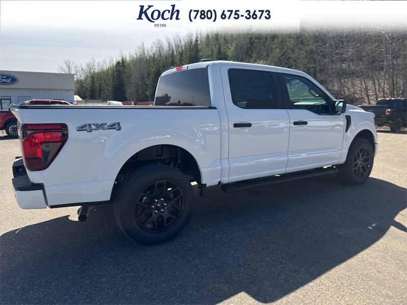 NEW 2026 Ford F-150 STX - Oxford White Exterior / BLACK ONYX/BLUE PREM LEATHER SEATS Interior - $60,901 - Stock #A26150 - VIN 1FTEW2LP5TKD67820 - Photo 12