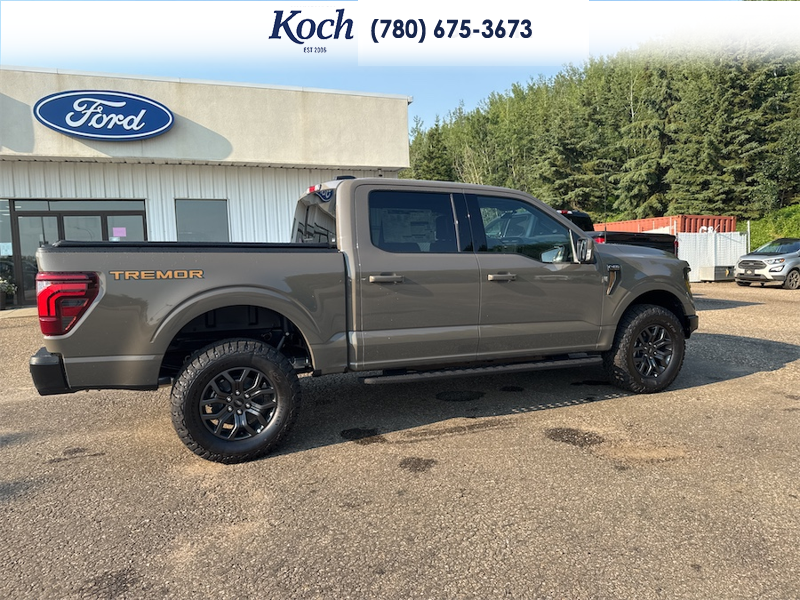 NEW 2026 Ford F-150 Tremor - Marsh Grey Exterior / BLACK, UNIQUE TREMOR LEATHER-TRIMMED BUCKET SEATS Interior - $100,935 - Stock #A26222 - VIN 1FTFW4L87TFB48388 - Photo 12
